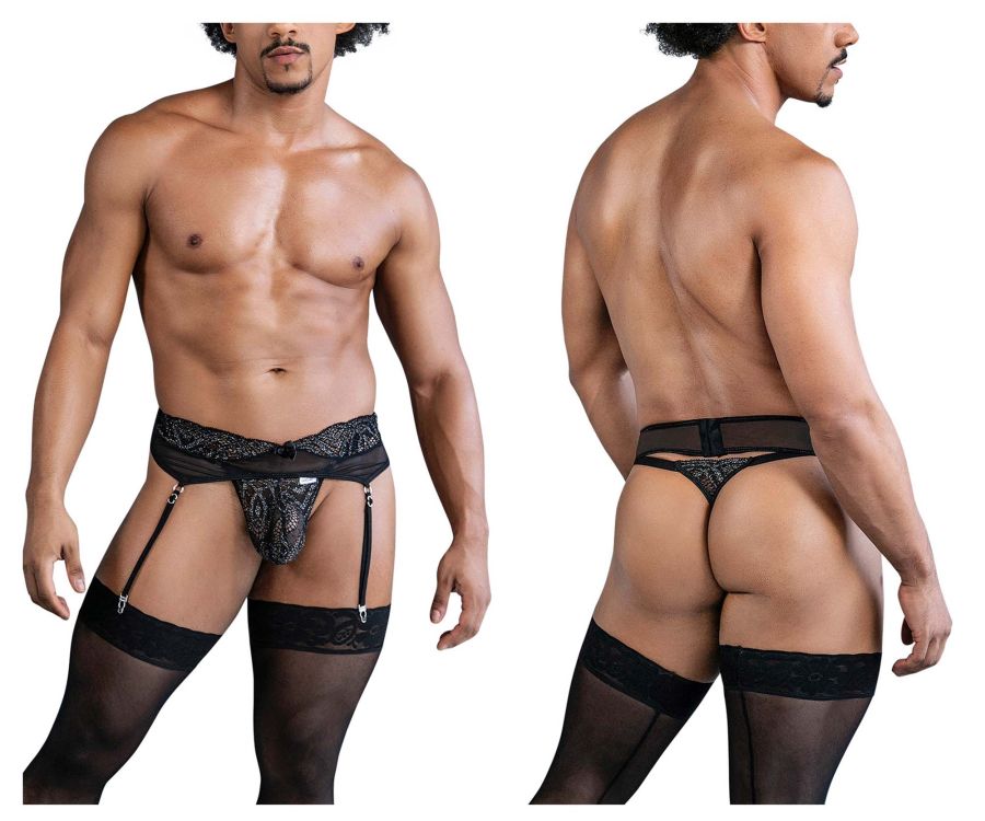Lace-Garter Outfit